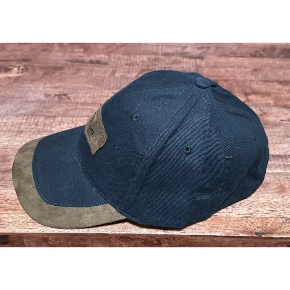 Vintage Kings Island Patch Black Hat/Cap